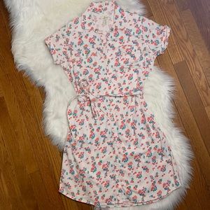 Vintage Levi’s White Floral Button-Down Dress